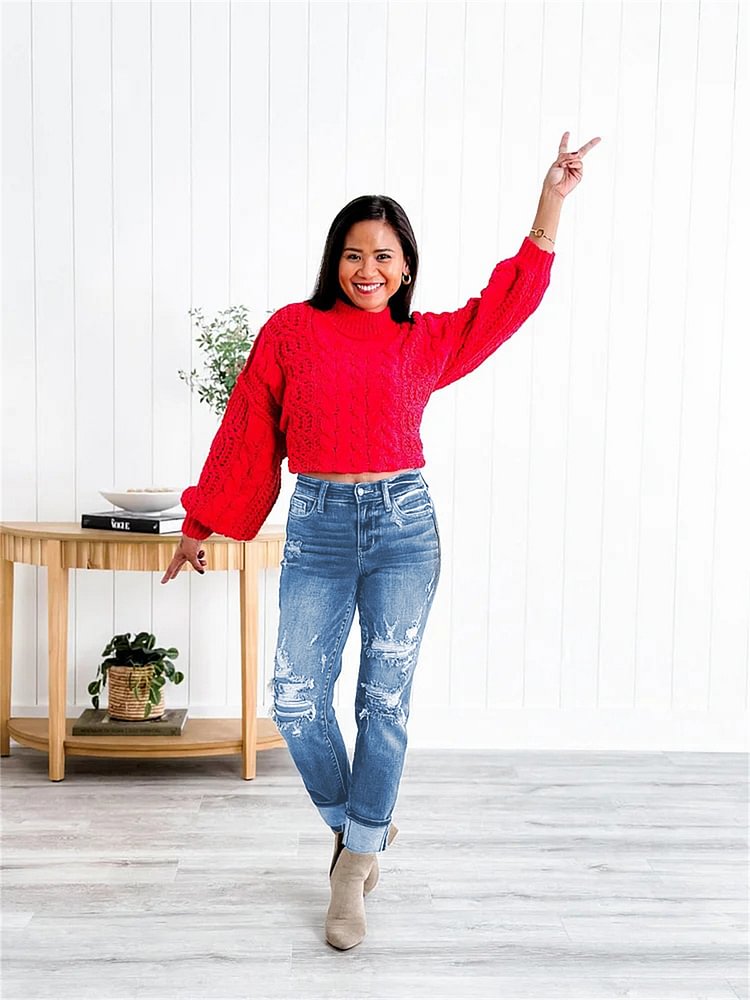 Sanne™ Stretch-Jeans – Komfort und Stil, die dich begeistern werden