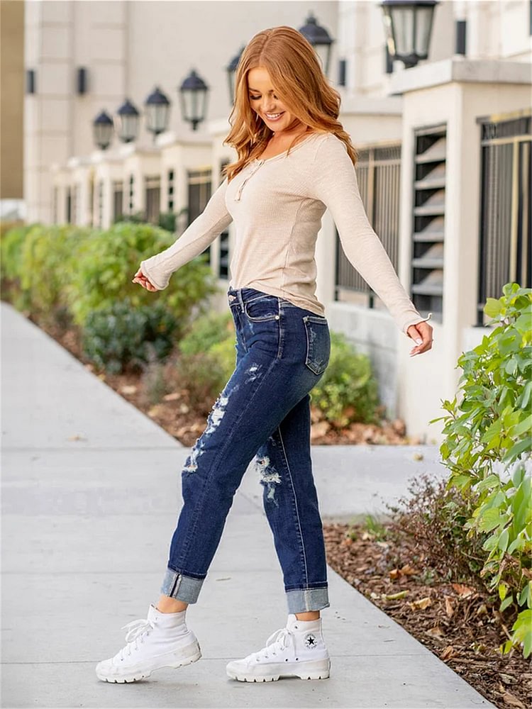 Sanne™ Stretch-Jeans – Komfort und Stil, die dich begeistern werden