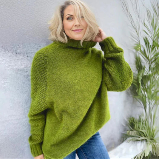 CozyChic™ Kuscheliger Rollkragenpullover