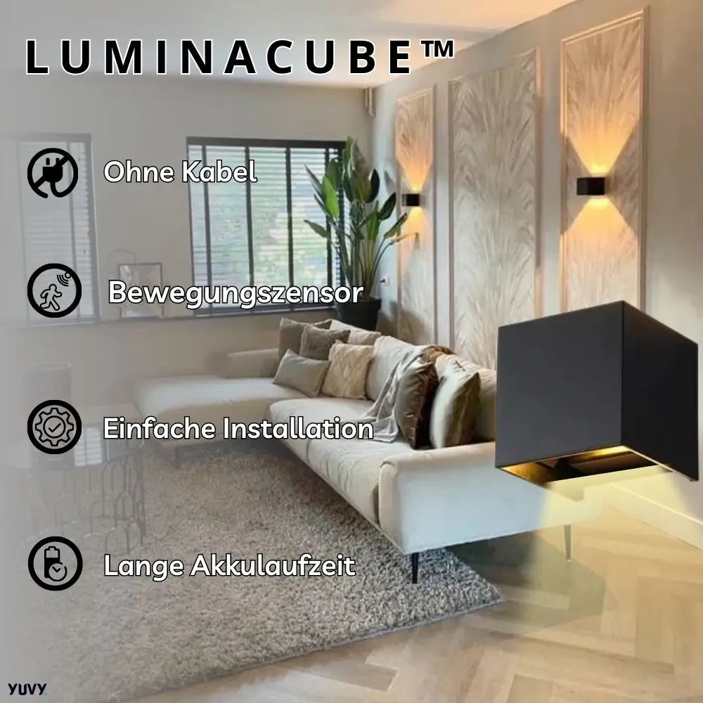 LuminaCube™ - Ihr Lichtblick für Harmonie und Geborgenheit (1 + 1 ΔΩΡΕΑΝ)