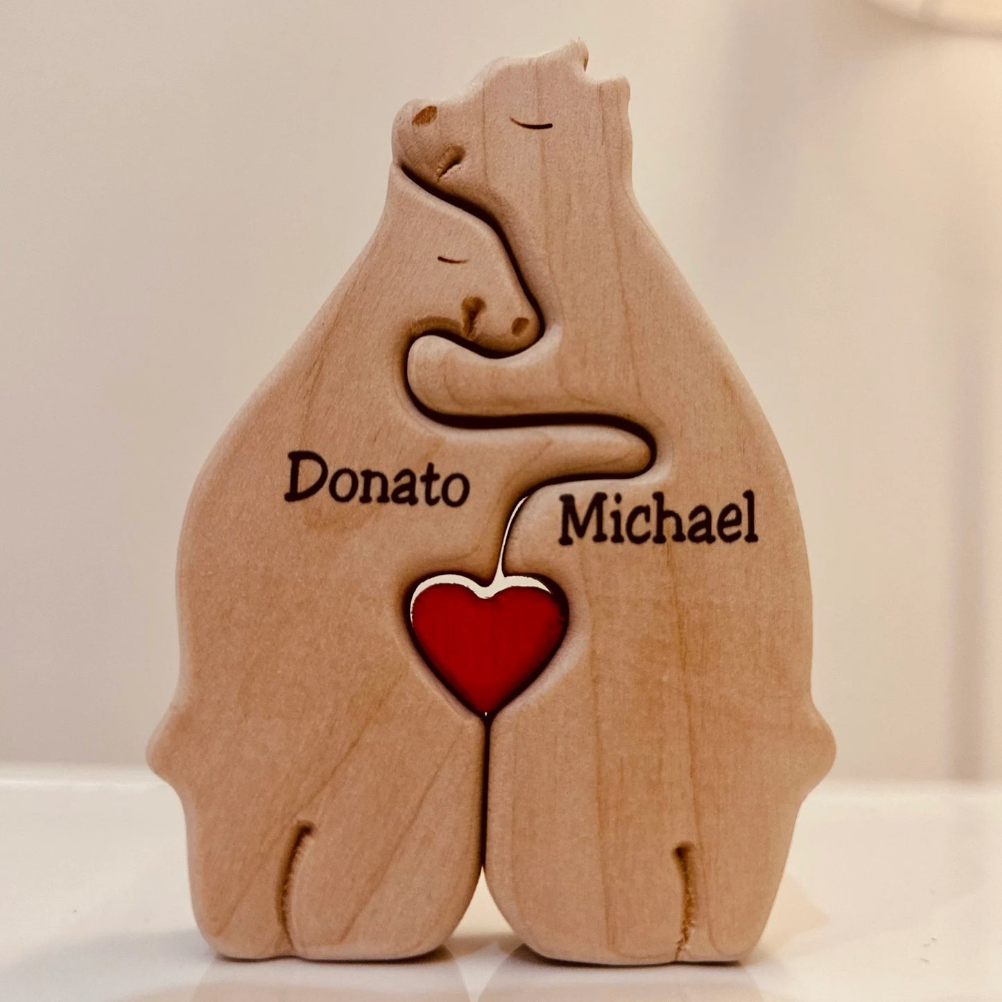 Bärenfamilie-Holzpuzzle™ | Das ultimative Geschenk der Familienliebe