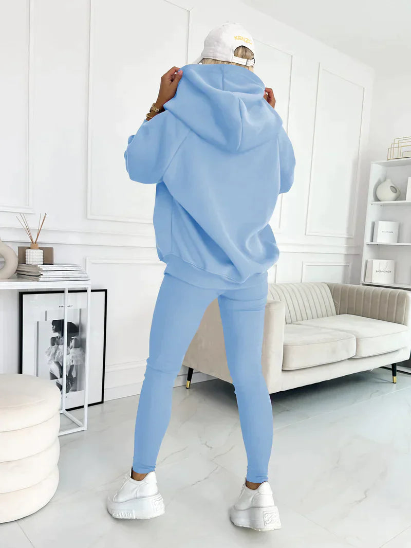 Fillie™ | Set aus Sweatshirt mit Kapuze, Weste und Hose (3er-Set)
