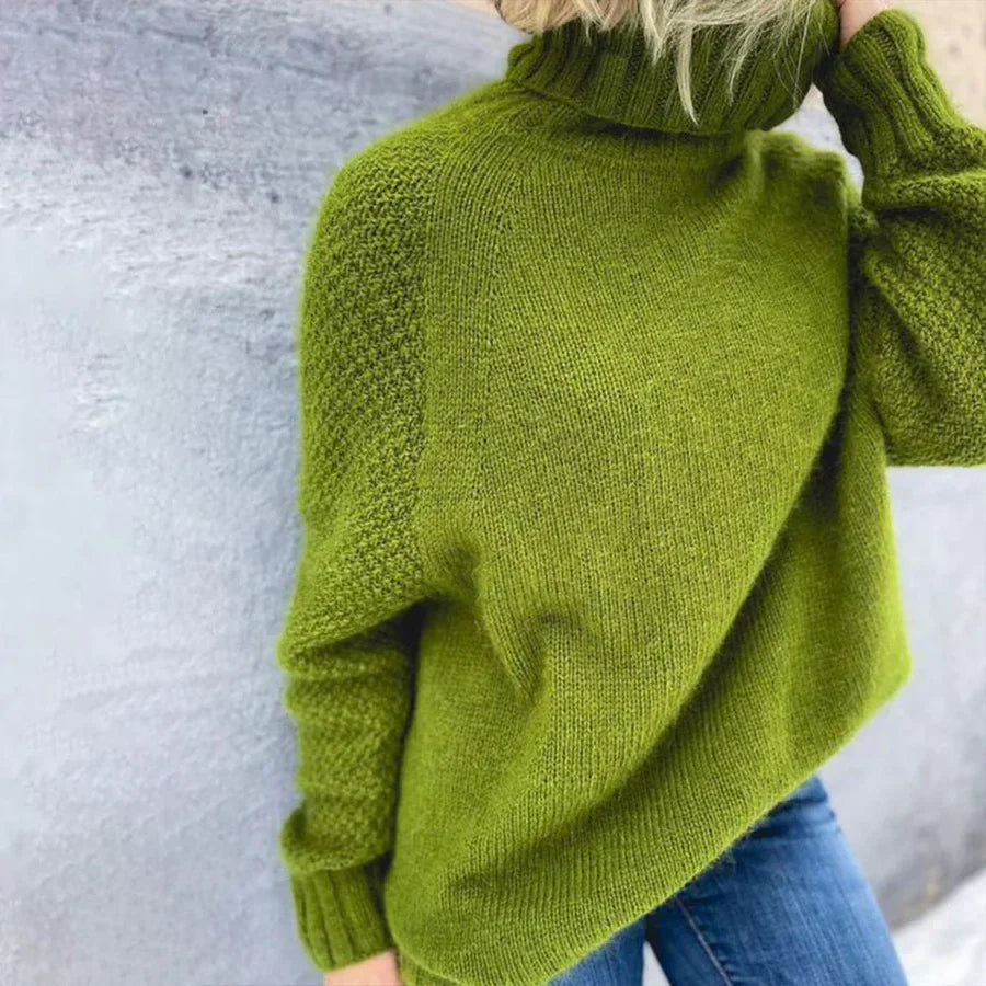 CozyChic™ Kuscheliger Rollkragenpullover