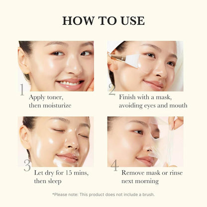 Yuvy™ Turmeric Kojic Acid + Collagen Night Mask - Fade Dark Spots While You Sleep