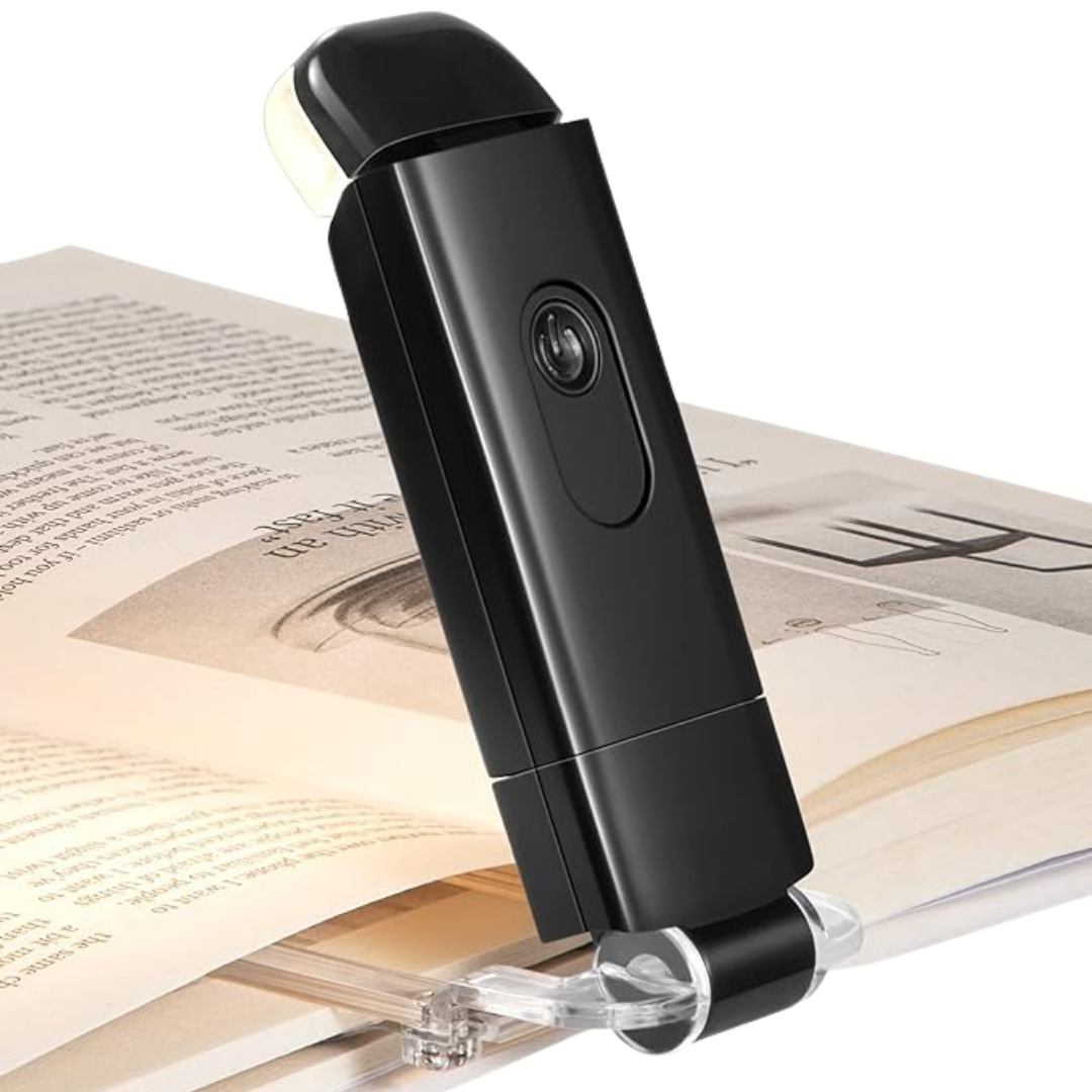 GlowMate™ Buchlicht – Perfekte Lesestunden ohne Ablenkungen 