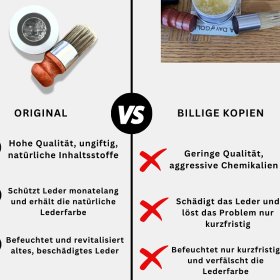 Glanz der Haut™ Leder Reparatur Set – Für ein neues, makelloses Aussehen Ihrer Lieblingsstücke