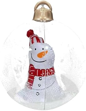 WeihnachtsGlanz™ Große aufblasbare Weihnachtskugeln – Perfekte Dekoration für Ihren Außenbereich!