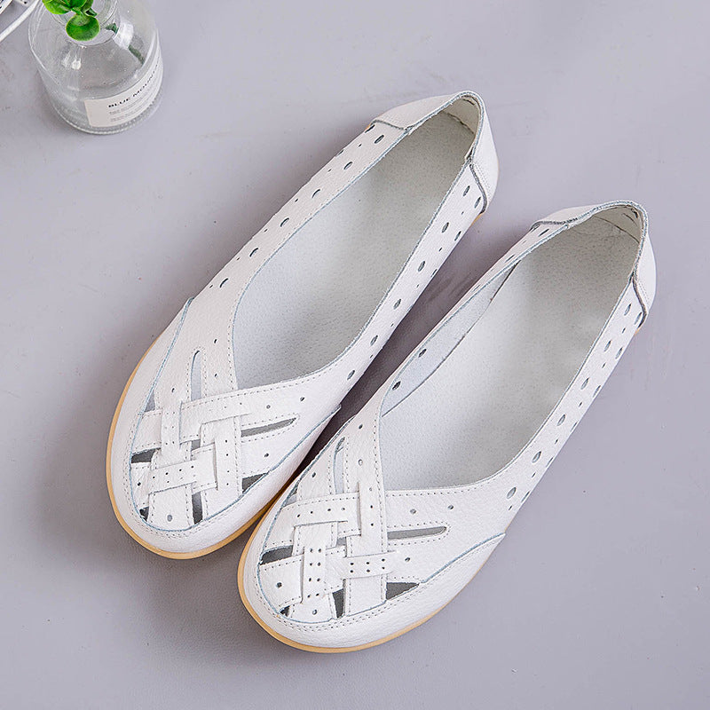 Lieve™ Orthopädische Sandalen aus Leder | Bewegen Sie sich heute schmerzfrei!