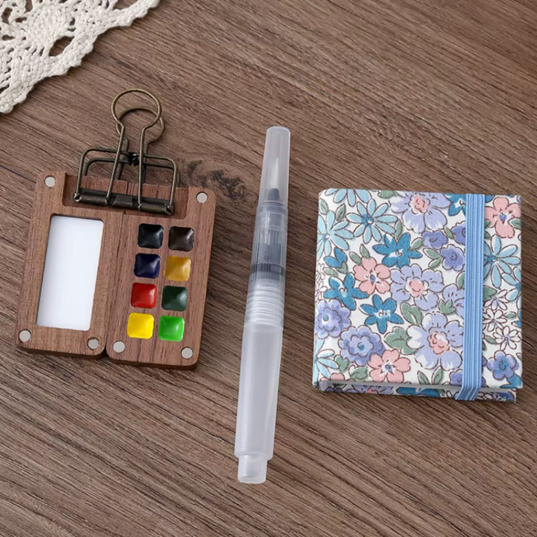 ArtFlow™ Pocket Aquarellset - Für mehr kreative Freiheit unterwegs