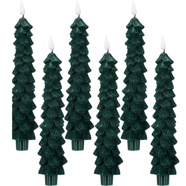 ChristmasGlow™ Festliche LED-Kerzen Set