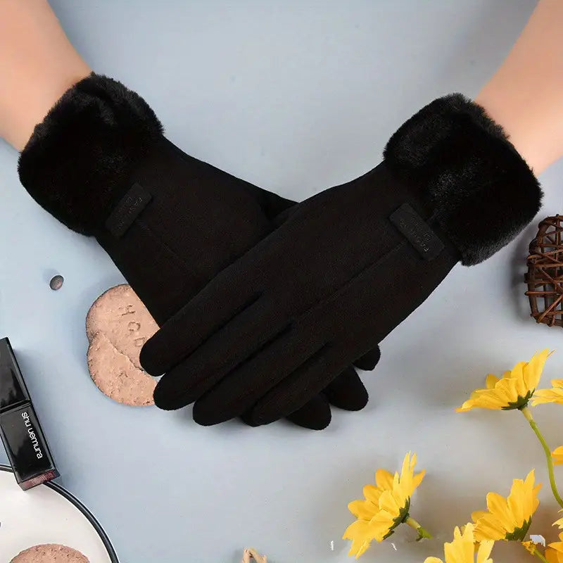 EleganceTouch™ Samthandschuhe für stilvolles Wohlbefinden