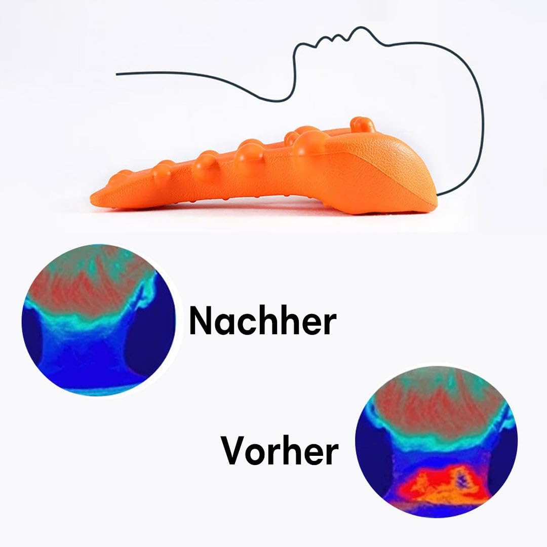 Neuleben™ Nacken- und Rücken-Massagegerät – Effective Entspannung für Nacken, Schulter und den oberen Rücken