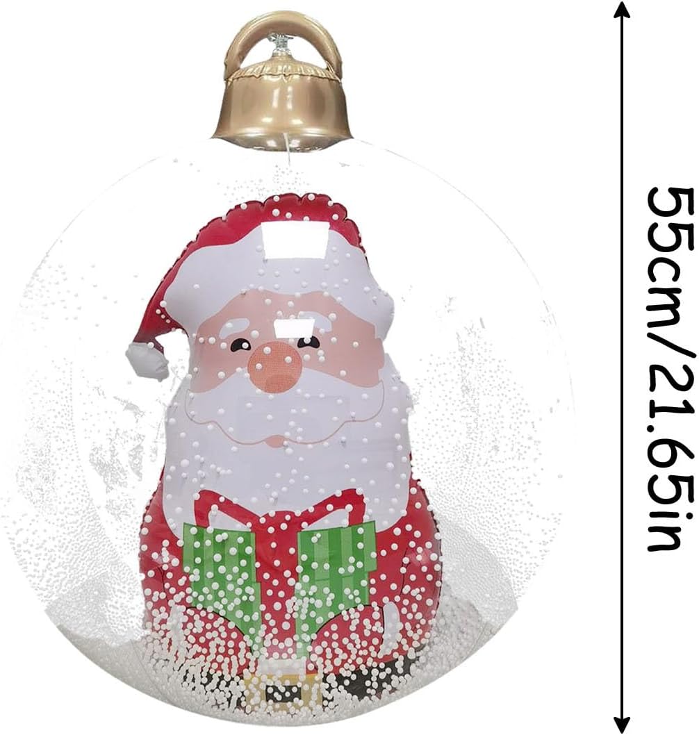 WeihnachtsGlanz™ Große aufblasbare Weihnachtskugeln – Perfekte Dekoration für Ihren Außenbereich!