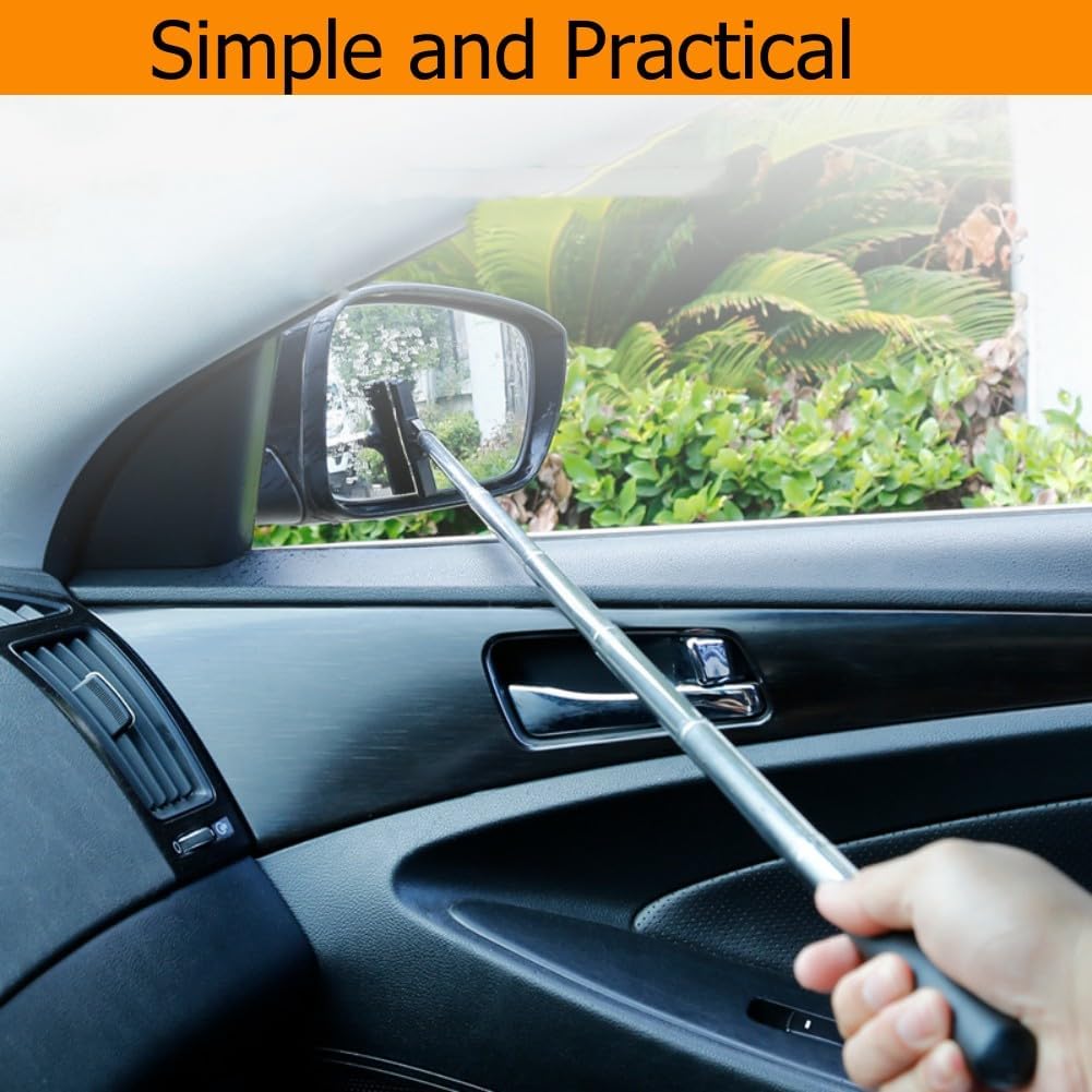 AutoClean™ Seitenspiegelwischer – Einfache Reinigung für klare Sicht bei Regen und Nebel