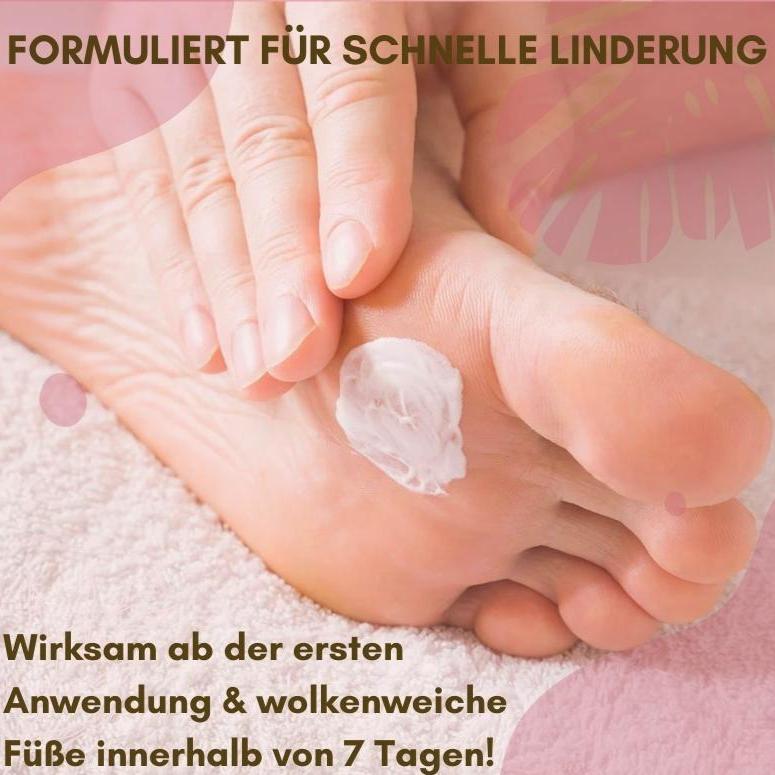 FootVitalize™ Fußpflege-Creme – Für weiche, gesunde Füße in nur wenigen Anwendungen!