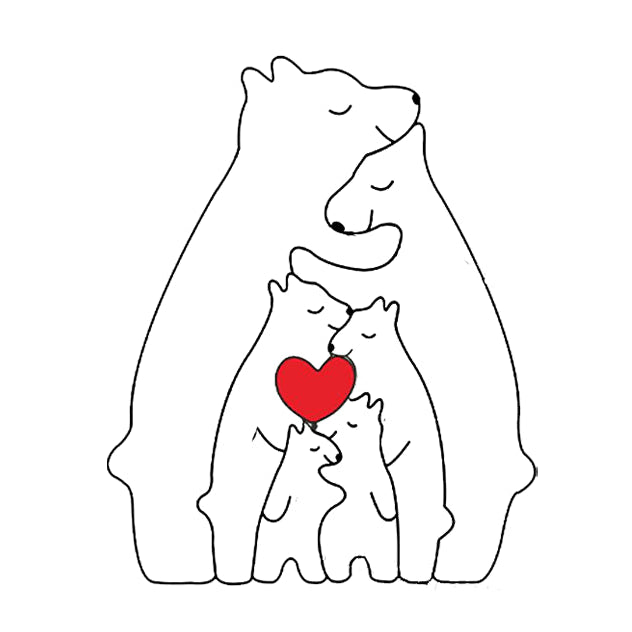 Bärenfamilie-Holzpuzzle™ | Das ultimative Geschenk der Familienliebe