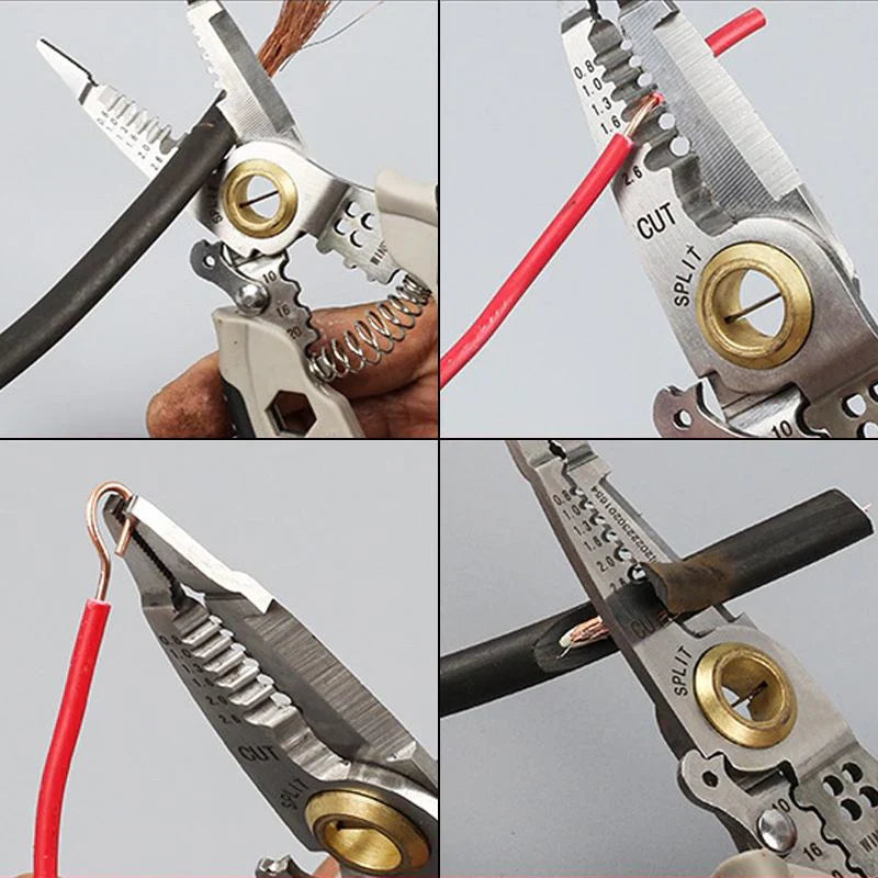 WireForge™ Mehrzweck-Abisolierzange | 50% Rabatt