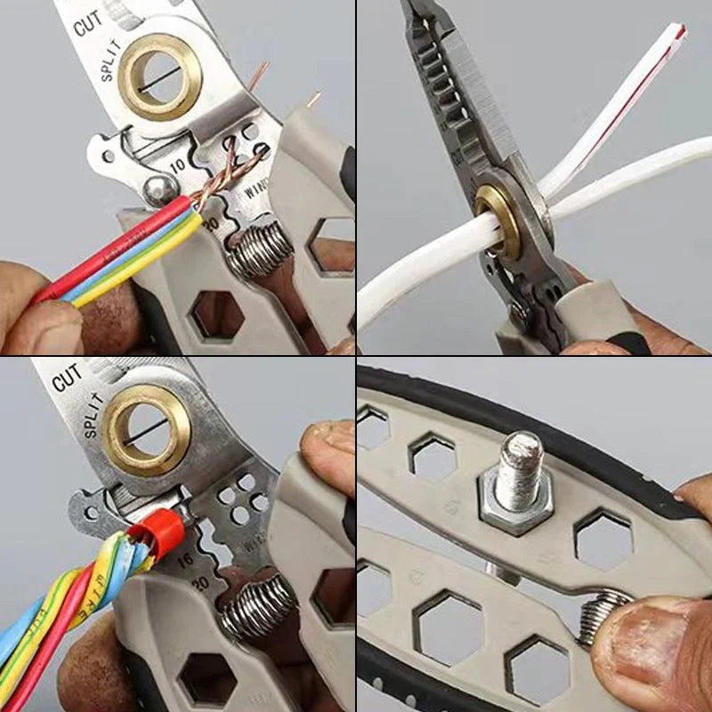WireForge™ Mehrzweck-Abisolierzange | 50% Rabatt