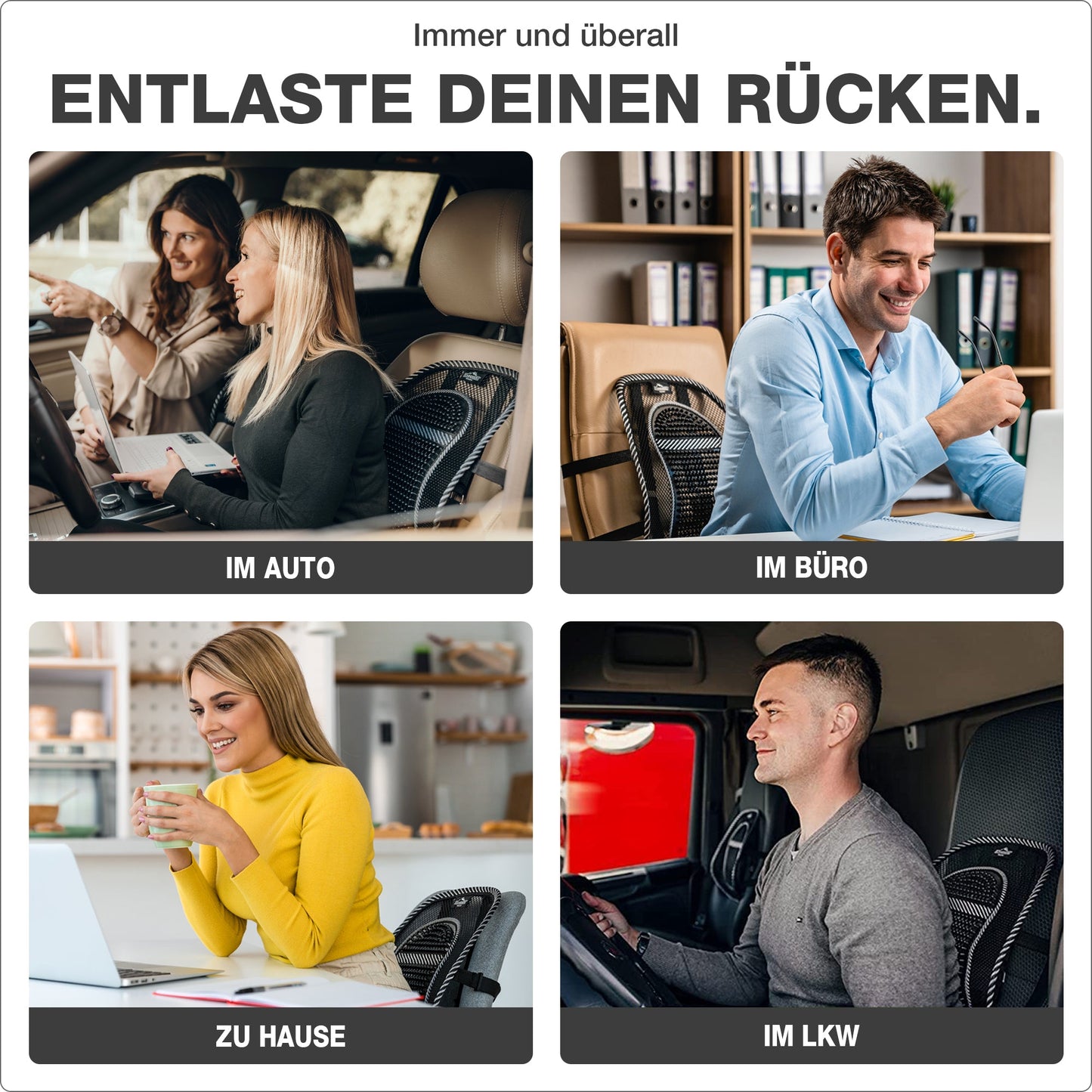ComfortSpine™ Rückenstütze