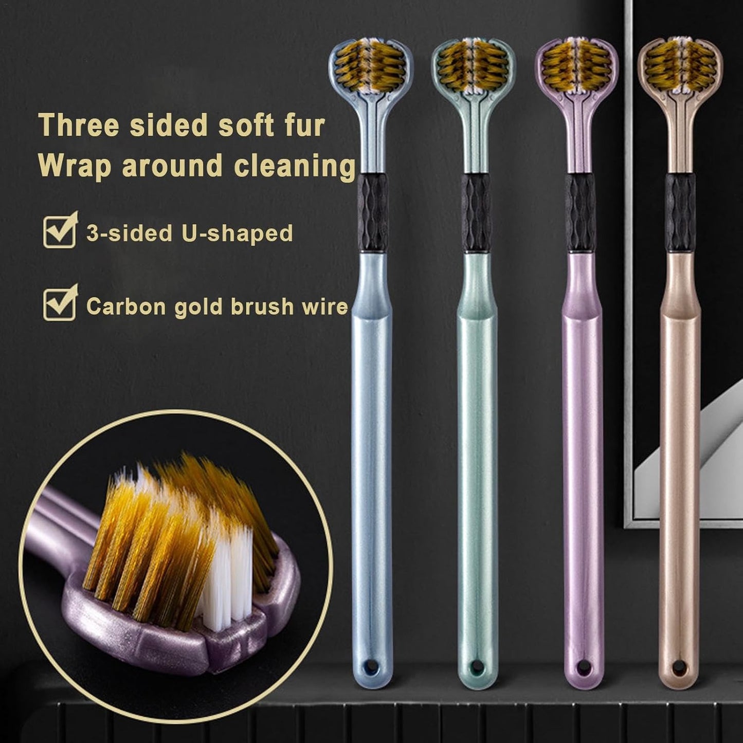 DentaGlow™ Zahnbürste für strahlende Mundgesundheit
