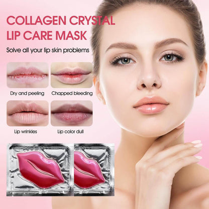YUVY™ Collagen Crystal Lip Masks - Transform Dry Lips Into Plump, Kissable Perfection