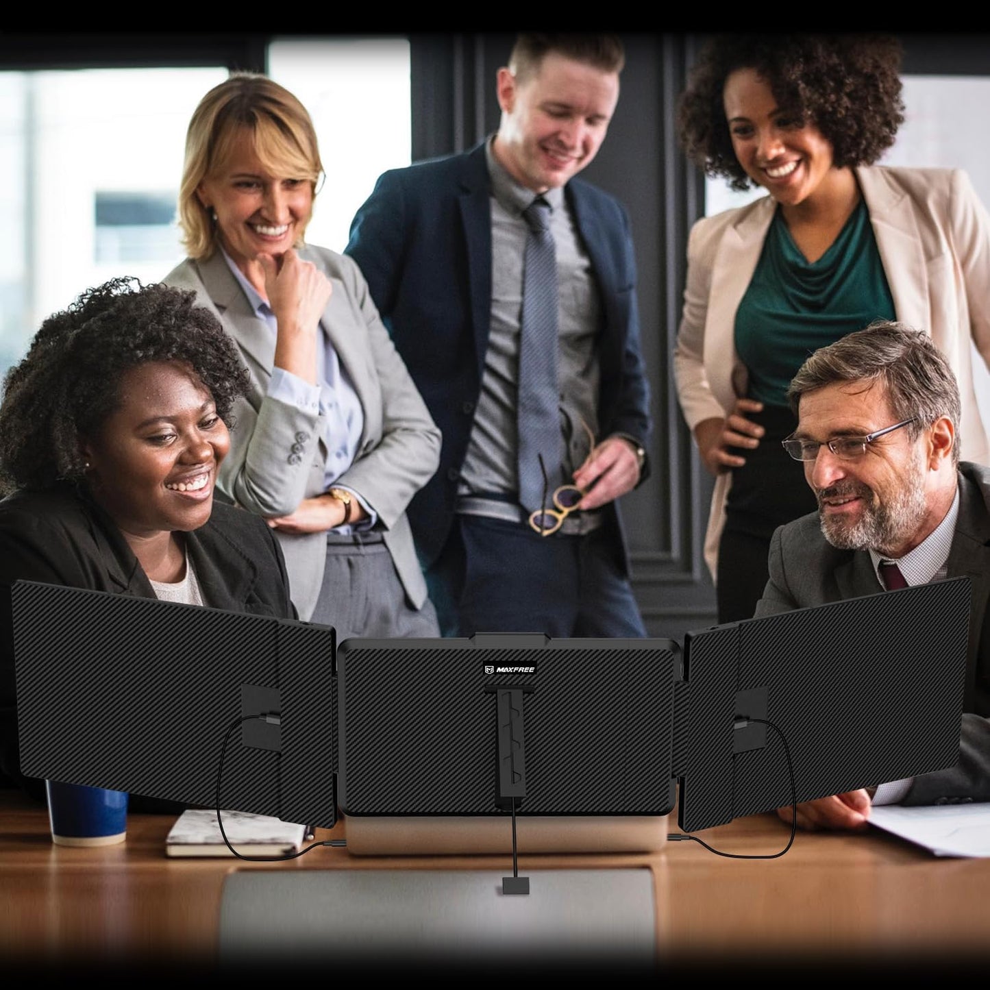 S2™ Triple Monitor für Laptop – Mehr Bildschirm, mehr Produktivität!