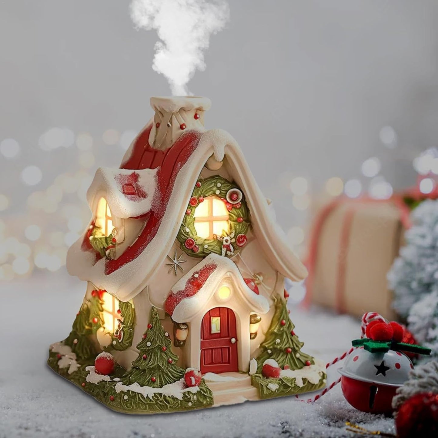CottageGlow™ Weihnachtlicher Räucherstäbchenhalter – Bringen Sie festliche Wärme und Gemütlichkeit in Ihr Zuhause