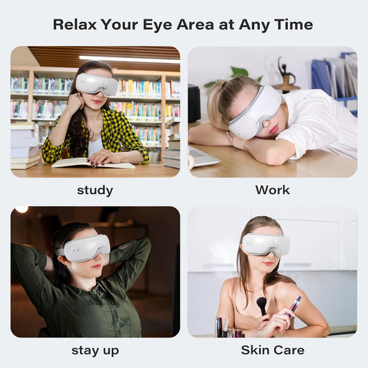 OptiRelax™ Augenmassagegerät - Für erholsamen Schlaf und entspannte Augen 