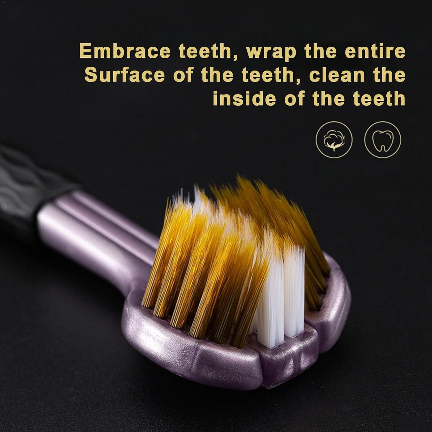 DentaGlow™ Zahnbürste für strahlende Mundgesundheit