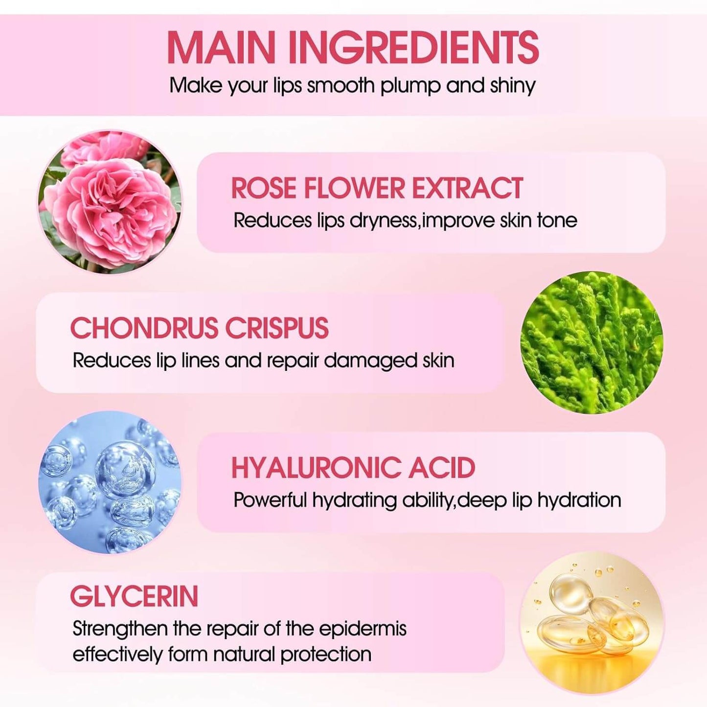 YUVY™ Collagen Crystal Lip Masks - Transform Dry Lips Into Plump, Kissable Perfection