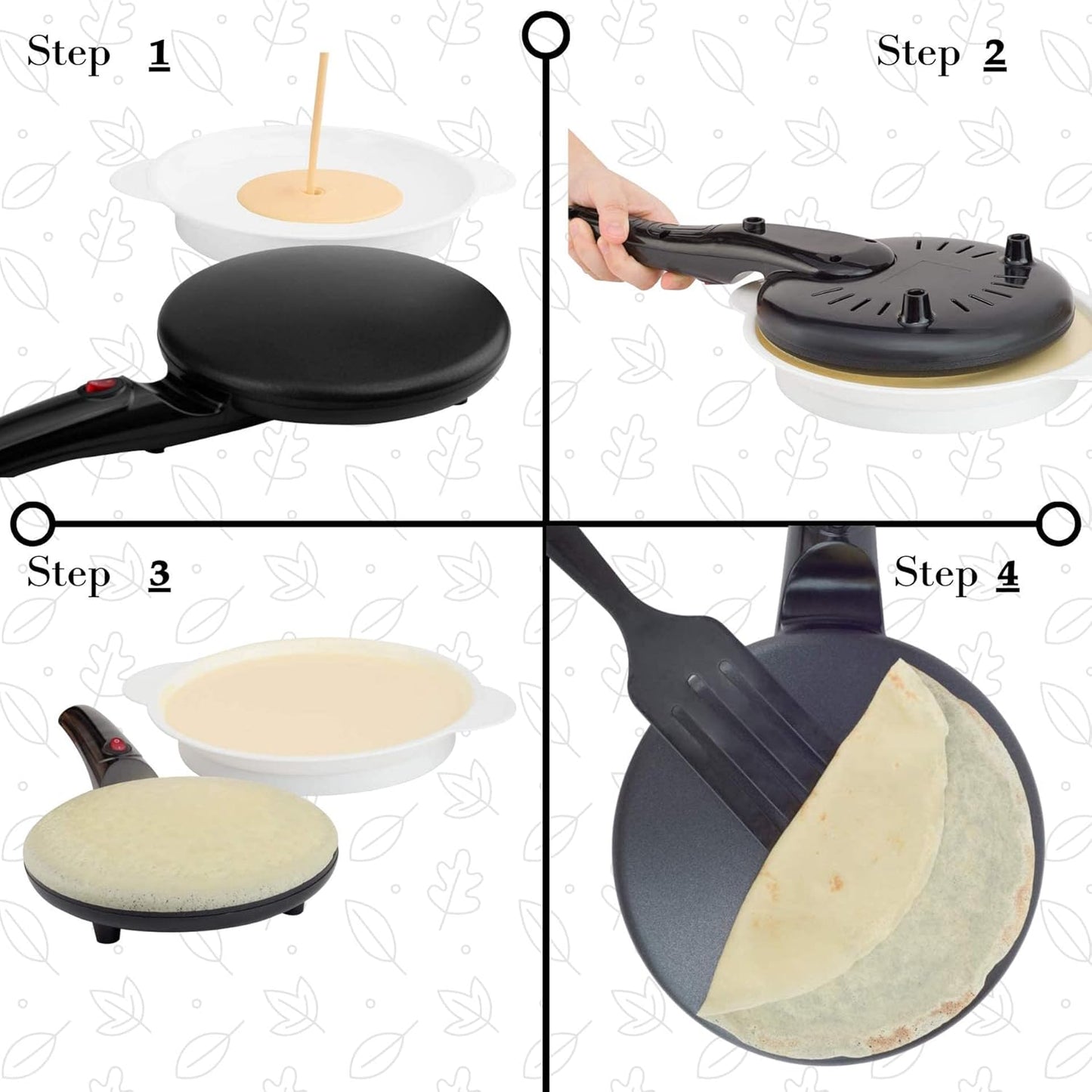 CrepeChef™ Genussmomente leicht gemacht
