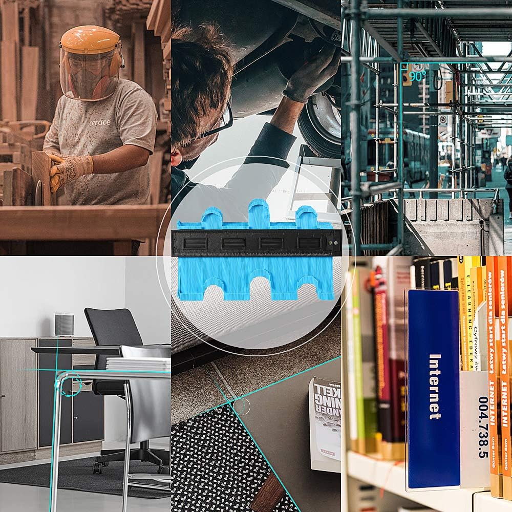 ContourMaster™ Konturenmessgerät – Präzises Abzeichnen und Schneiden für perfekte Passgenauigkeit in jedem Projekt
