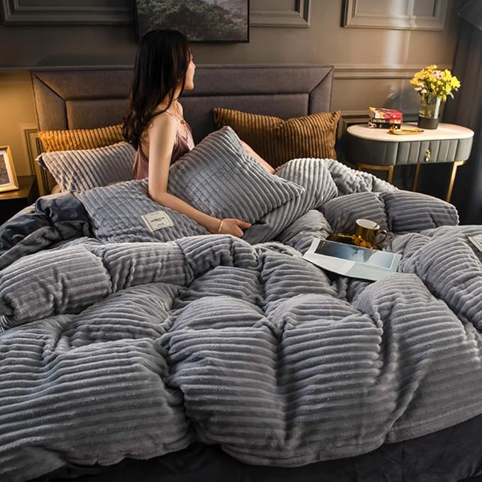 CozyDream™ Luxus-Wärmebettbezug für erholsamen Schlaf