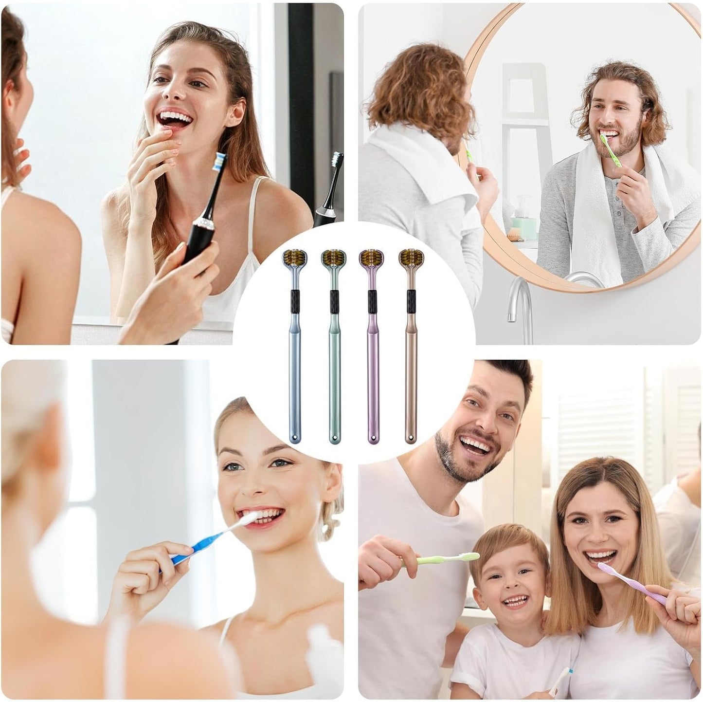 DentaGlow™ Zahnbürste für strahlende Mundgesundheit