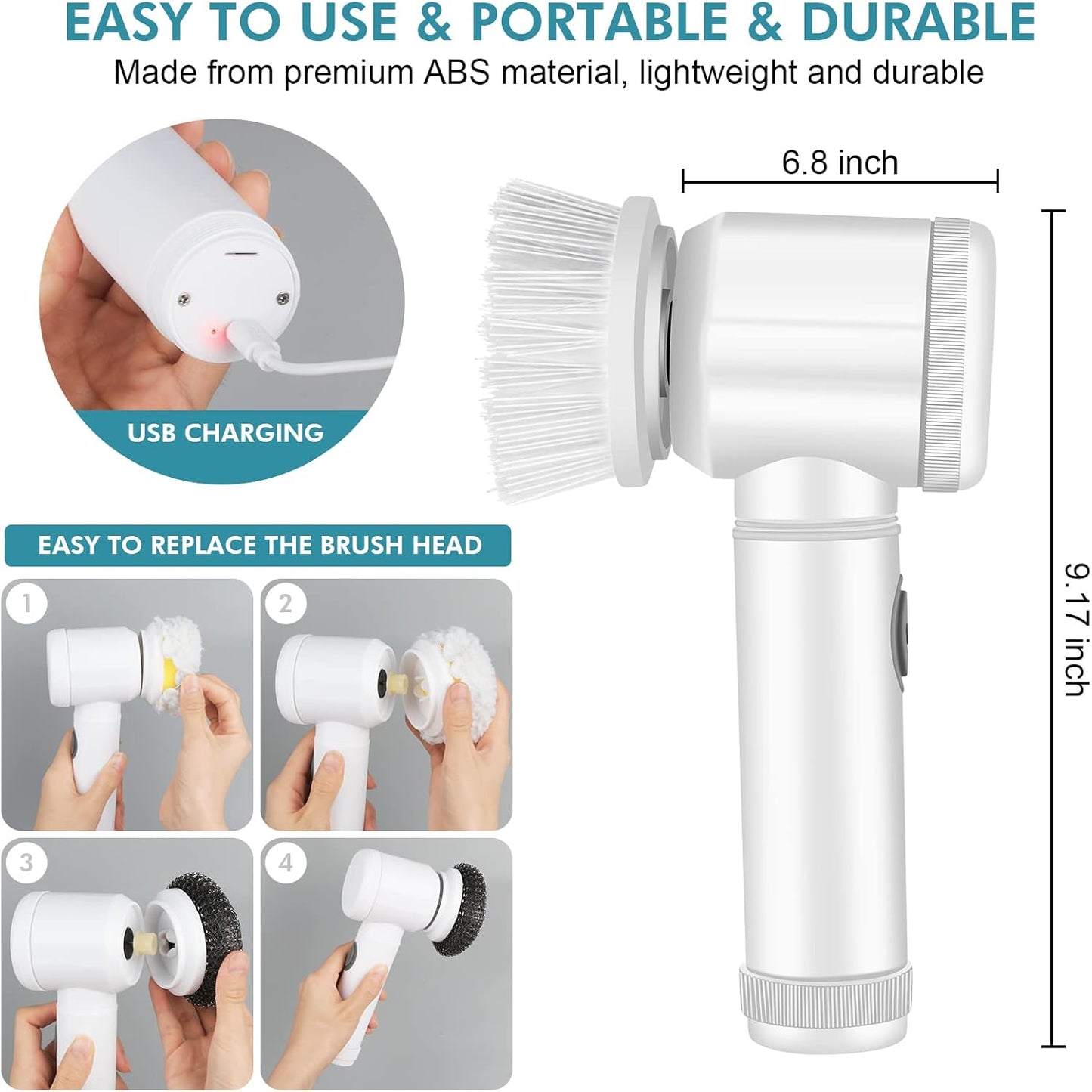SparkleClean™ Elektrische Reinigungsbürste