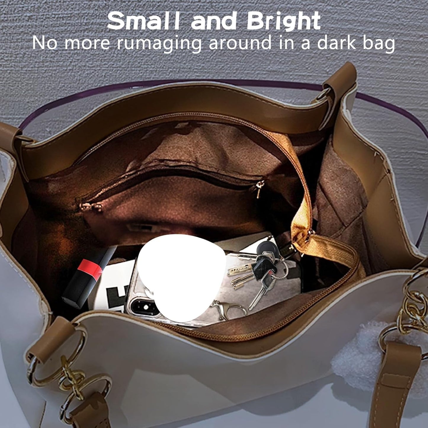 LightGlam™ Handtaschenbeleuchtung - Für mehr Sicherheit & Komfort im Alltag