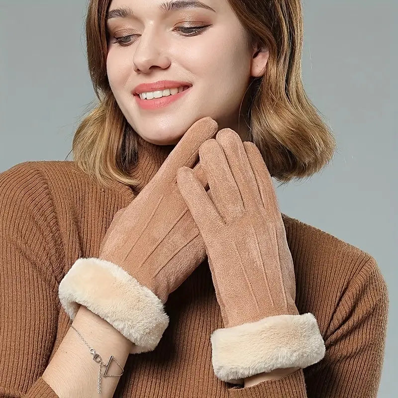EleganceTouch™ Samthandschuhe für stilvolles Wohlbefinden