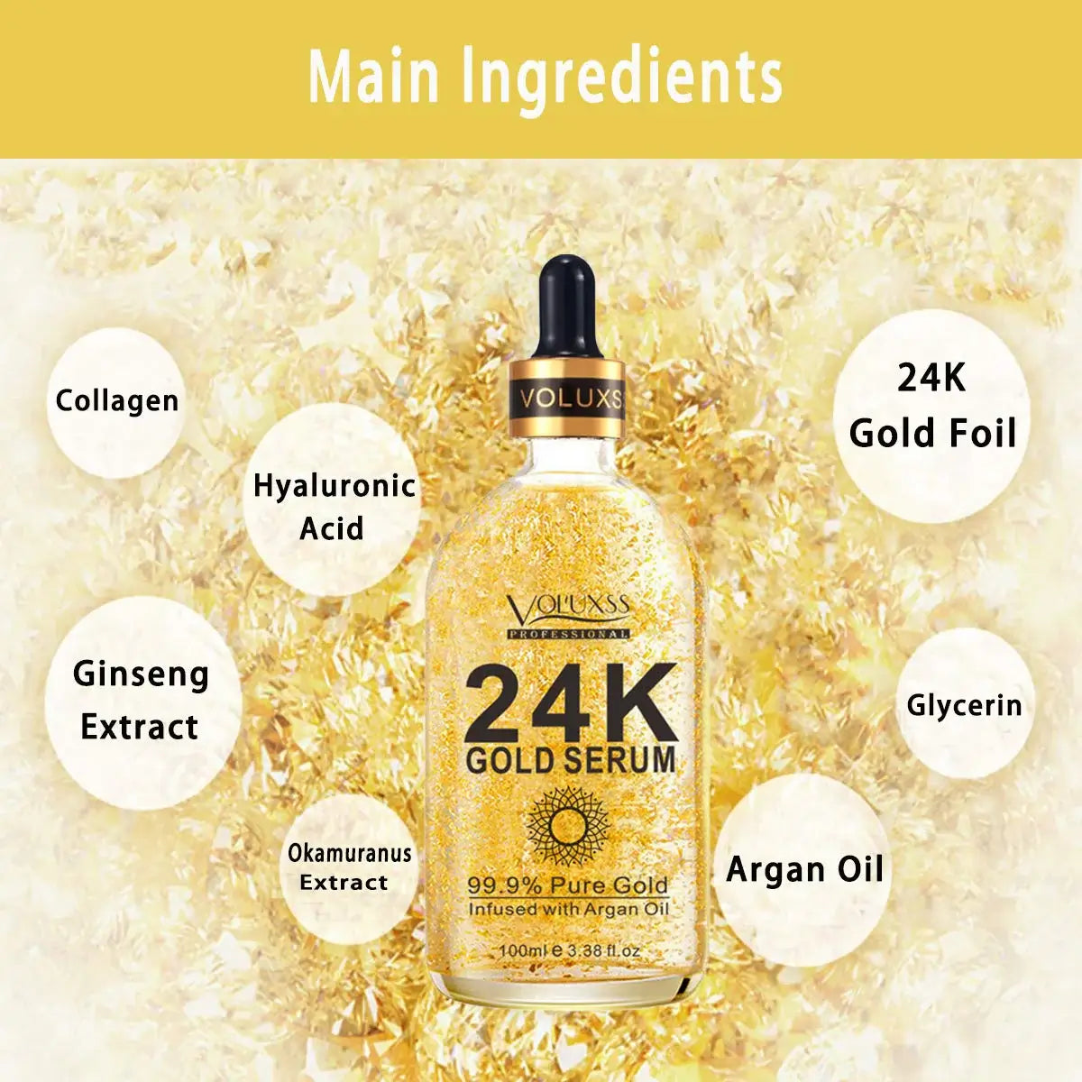 VOL'UXSS™ 24K Gold Face Serum