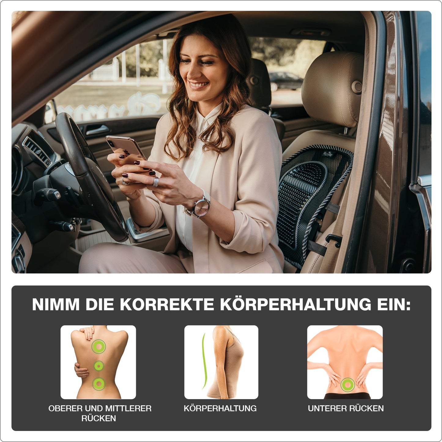 ComfortSpine™ Rückenstütze