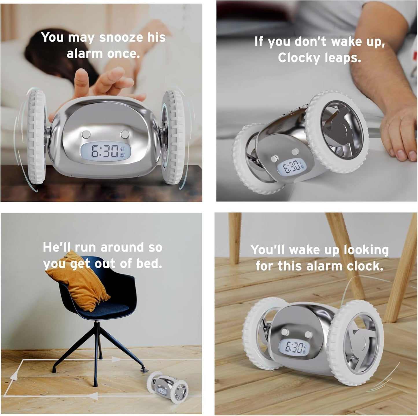 WakeRunner™ Der intelligente Wecker für energiegeladene Morgenstunden