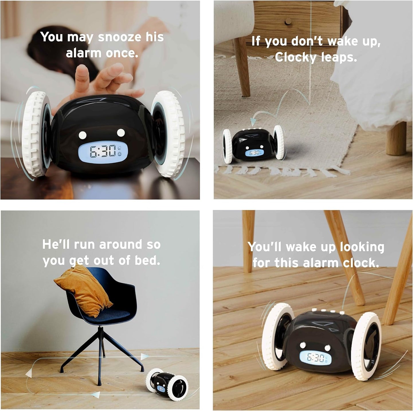 WakeRunner™ Der intelligente Wecker für energiegeladene Morgenstunden