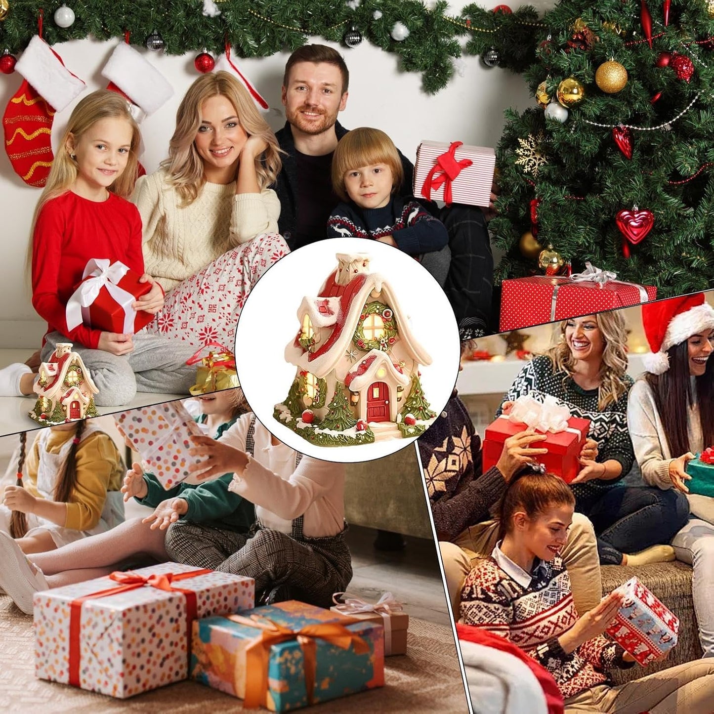 CottageGlow™ Weihnachtlicher Räucherstäbchenhalter – Bringen Sie festliche Wärme und Gemütlichkeit in Ihr Zuhause