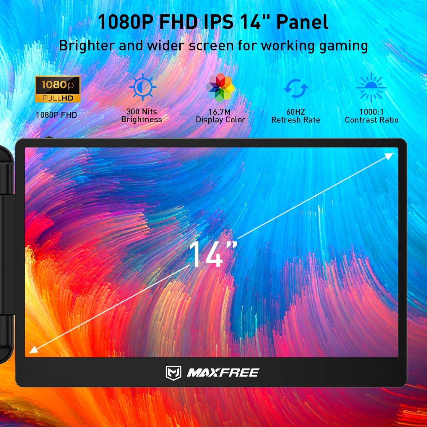 S2™ Triple Monitor für Laptop – Mehr Bildschirm, mehr Produktivität!