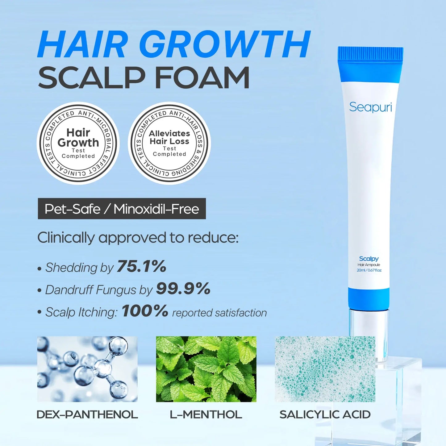 Scalpy™ Hair Growth Duo - Serum & Tonic