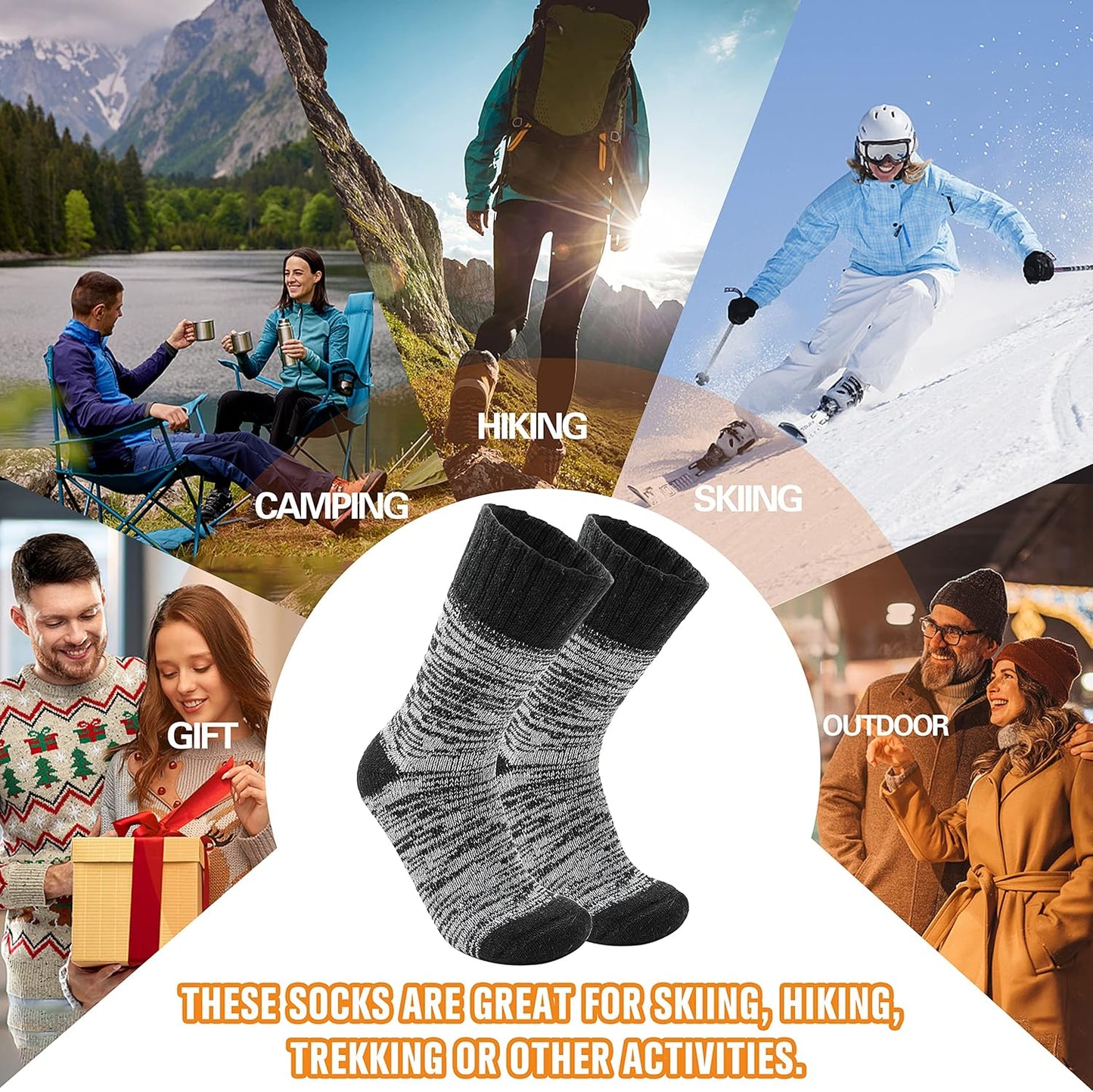 ThermoSox™ Wärmesocken – Kuschelig und Atmungsaktiv für kalte Tage