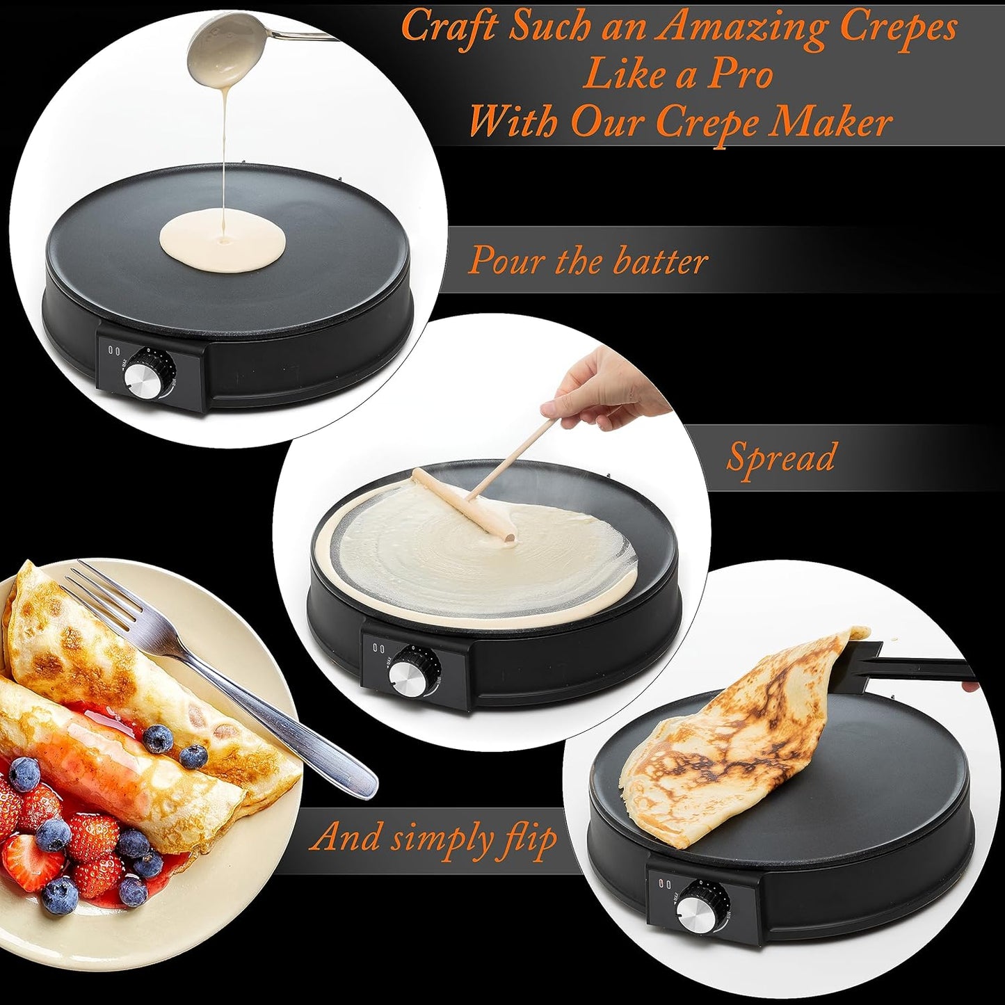 CrepeChef™ Genussmomente leicht gemacht