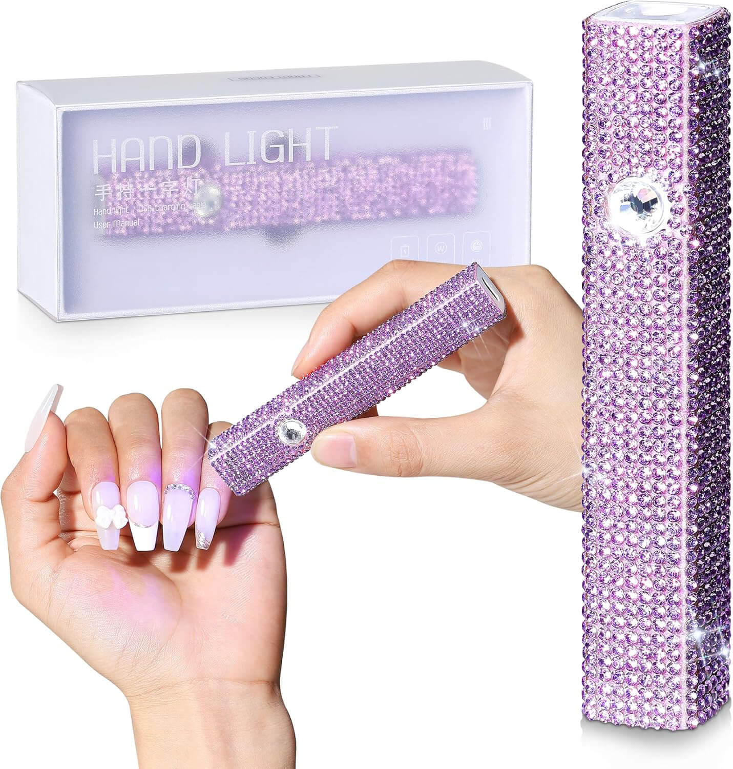 YUVY™ Handheld UV Nail Lamp - Professional Salon Results at Home