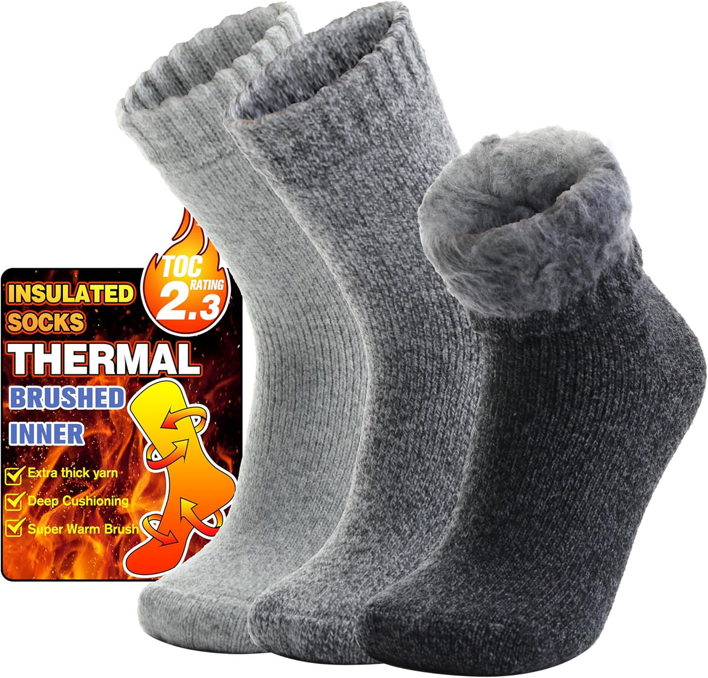 ThermoSox™ Wärmesocken – Kuschelig und Atmungsaktiv für kalte Tage