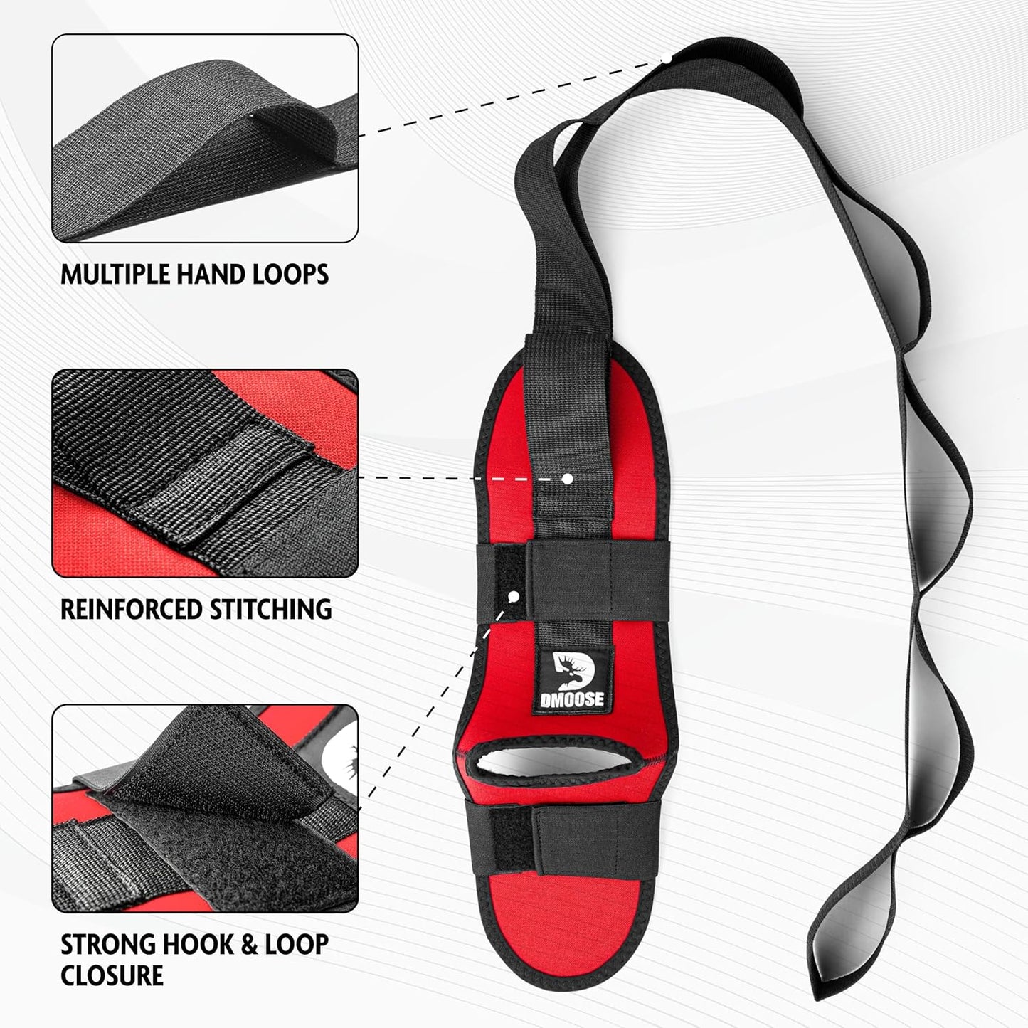 FlexStretch™ Dehnriemen für Füße und Waden