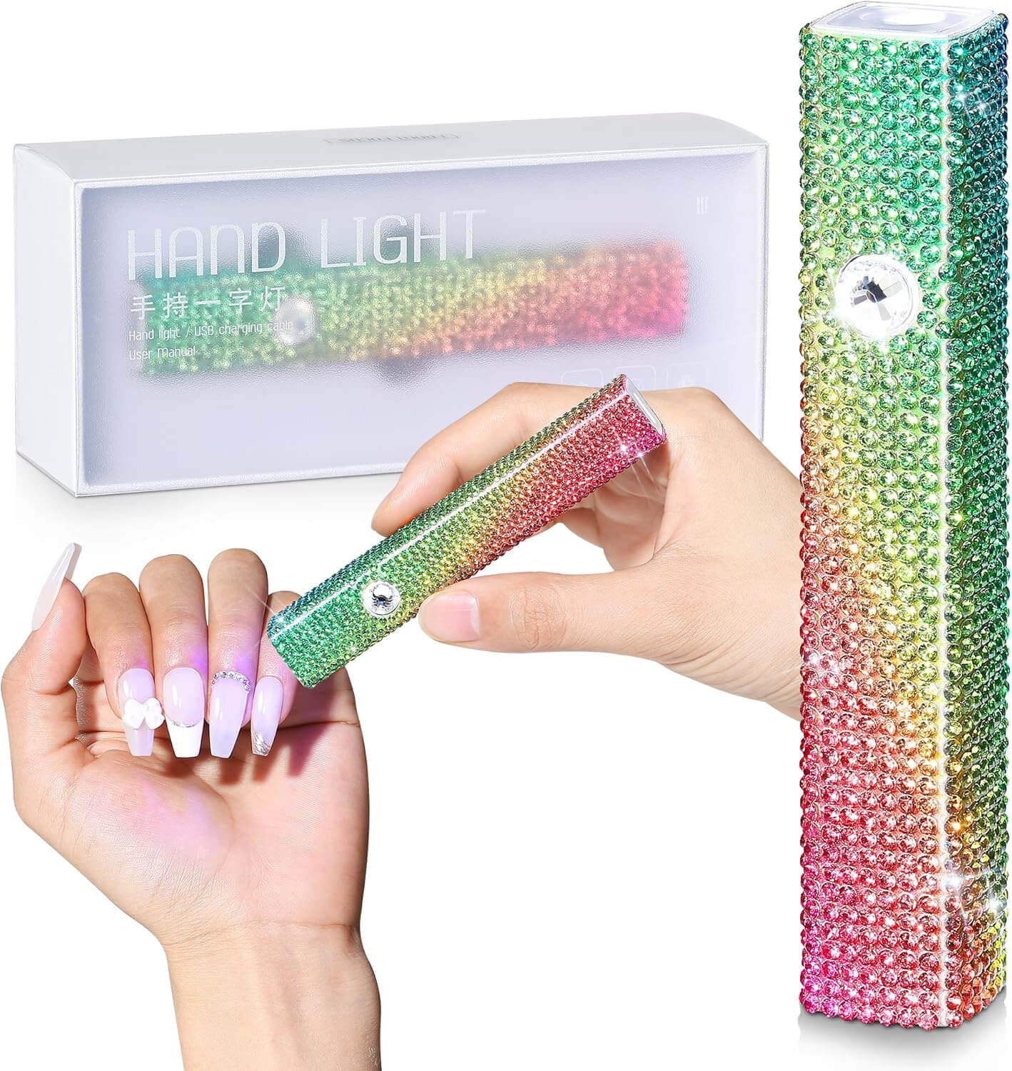 YUVY™ Handheld UV Nail Lamp - Professional Salon Results at Home